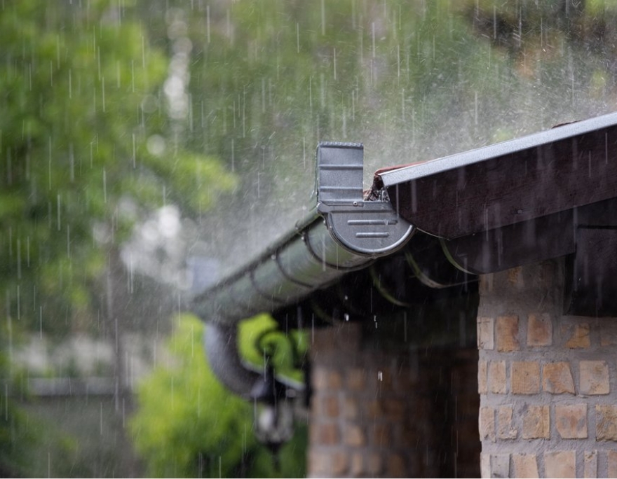 COLORBOND® Gutters In Good Condition