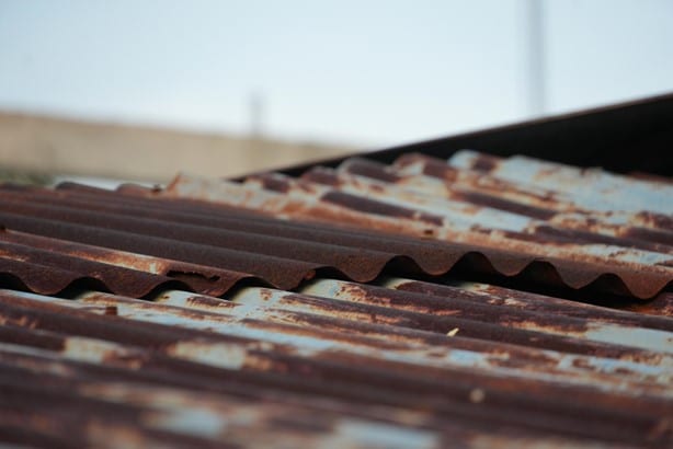 Rusted Or Damaged Metal Roofing