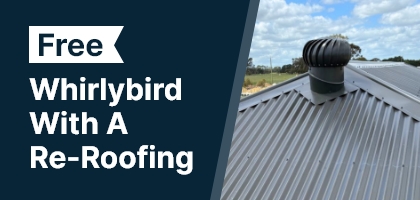 Free Whirlybird With A Reroof